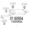 TOYOT 17430OR020 End Silencer